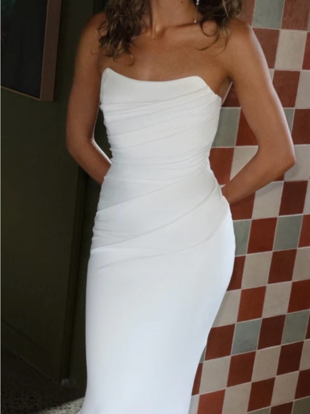 Grace Loves Lace Phoebe / Never Worn & Unaltered / Strapless Fit & Flare Gown - Picture 7 of 8